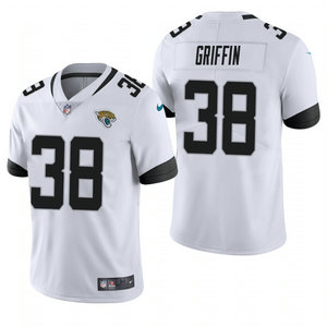 Nike Jacksonville Jaguars #38 Shaquill Griffin White Vapor Untouchable Limited Jersey