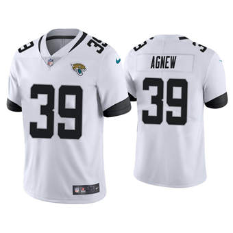 Nike Jacksonville Jaguars #39 Jamal Agnew White Vapor Untouchable Limited Authentic stitched NFL jersey
