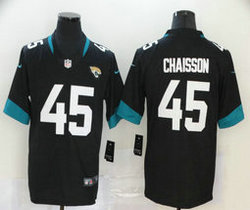 Nike Jacksonville Jaguars #45 K'Lavon Chaisson Black Vapor Untouchable Authentic stitched NFL jersey