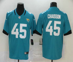 Nike Jacksonville Jaguars #45 K'Lavon Chaisson Green Vapor Untouchable Authentic stitched NFL jersey