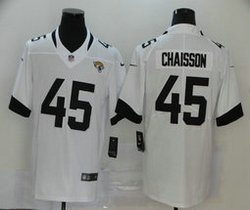 Nike Jacksonville Jaguars #45 K'Lavon Chaisson White Vapor Untouchable Authentic stitched NFL jersey