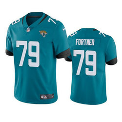 Nike Jacksonville Jaguars #48 Chad Muma Green Vapor Untouchable Authentic Stitched NFL Jersey