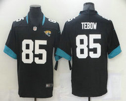 Nike Jacksonville Jaguars #85 Tim Tebow Black Vapor Untouchable Limited Authentic stitched NFL jersey