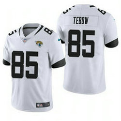 Nike Jacksonville Jaguars #85 Tim Tebow White Vapor Untouchable Limited Authentic stitched NFL jersey