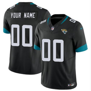 Nike Jacksonville Jaguars Custom Black 2023 F.U.S.E Authentic Stitched NFL Jersey
