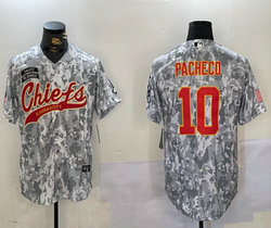 Nike Kansas City Chiefs #10 Isiah Pacheco 2024 Salute to Service Joint baseball Jersey