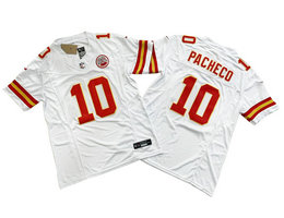Nike Kansas City Chiefs #10 Isiah Pacheco White 2023 F.U.S.E Authentic stitched NFL jersey
