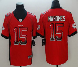 Nike Kansas City Chiefs #15 Patrick Mahomes Red Drift Fashion Vapor Untouchable Authentic Stitched NFL Jersey