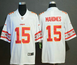 Nike Kansas City Chiefs #15 Patrick Mahomes Team Logos Fashion Vapor Untouchable Authentic Stitched NFL jersey