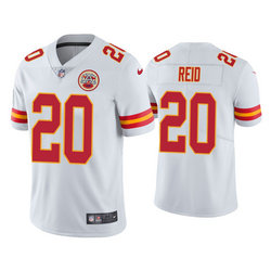 Nike Kansas City Chiefs #20 Justin Reid White Vapor Untouchable Authentic Stitched NFL Jersey
