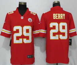 Nike Kansas City Chiefs #29 Eric Berry Red Vapor Untouchable Limited Authentic Stitched NFL Jersey
