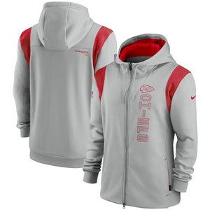Nike Kansas City Chiefs 2021 zipper Hoodie