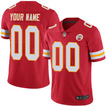 Nike Kansas City Chiefs Customized Red Limited Vapor Untouchable Authentic Stitched NFL Jerseys