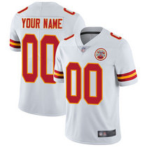 Nike Kansas City Chiefs Customized White Limited Vapor Untouchable Authentic Stitched NFL Jerseys