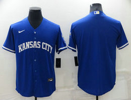 Nike Kansas City Royals Blank Light Blue City Game Authentic Stitched MLB Jersey