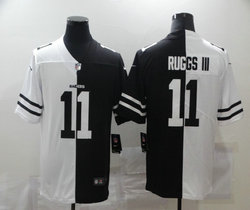 Nike Las Vegas Raiders #11 Henry Ruggs III White and Black Authentic Stitched NFL Jersey