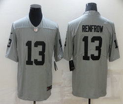 Nike Las Vegas Raiders #13 Hunter Renfrow Inverted Legend Authentic Stitched MLB Jersey