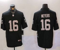 Nike Las Vegas Raiders #16 Jakobi Meyers Black Vapor Untouchable Authentic stitched NFL jersey