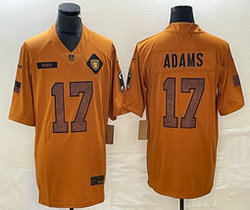 Nike Las Vegas Raiders #17 Davante Adams 2023 Brown Salute To Service Authentic Stitched NFL Jersey