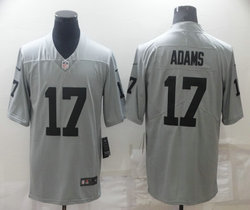 Nike Las Vegas Raiders #17 Davante Adams Gray Vapor Untouchable Authentic Stitched NFL Jersey