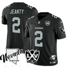 Nike Las Vegas Raiders #2 Ashton jeanty Black 3(III) NFL jersey