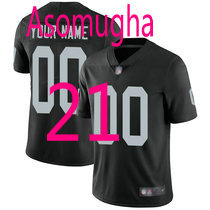 Nike Las Vegas Raiders #21 Nnamdi Asomugha Black Limited Vapor Untouchable Authentic Stitched NFL Jerseys