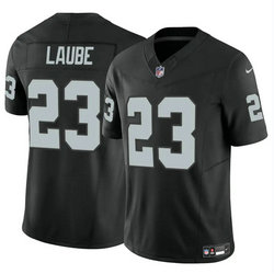 Nike Las Vegas Raiders #23 Dylan Laube Black Vapor Untouchable Authentic Stitched NFL Jersey