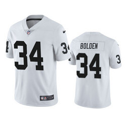 Nike Las Vegas Raiders #34 Brandon Bolden White Vapor Untouchable Authentic Stitched NFL Jersey