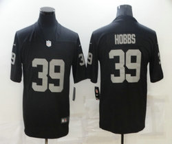 Nike Las Vegas Raiders #39 Nate Hobbs Black Vapor Untouchable Limited Authentic Stitched NFL Jersey