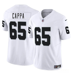 Nike Las Vegas Raiders #65 Alex Cappa White Vapor Untouchable Authentic Stitched NFL Jersey