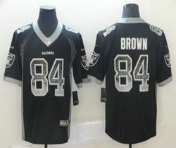 Nike Las Vegas Raiders #84 Antonio Brown Black Drift Fashion Vapor Untouchable Authentic stitched NFL jersey