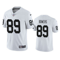 Nike Las Vegas Raiders #89 Brock Bowers White 2024 Draft Vapor Untouchable Football Jersey