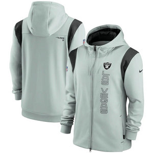 Nike Las Vegas Raiders 2021 zipper Hoodie