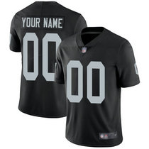 Nike Las Vegas Raiders Customized Black Limited Vapor Untouchable Authentic Stitched NFL Jerseys
