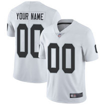 Nike Las Vegas Raiders Customized White Limited Vapor Untouchable Authentic Stitched NFL Jerseys
