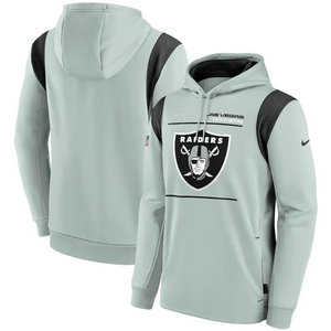Nike Las Vegas Raiders Gray Pullover Hoodie