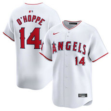 Nike Los Angeles Angels #14 Logan O'Hoppe White 2024 Authentic Stitched MLB Jersey