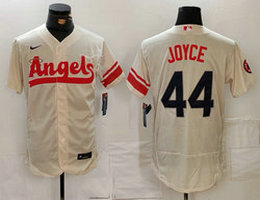 Nike Los Angeles Angels of Anaheim #44 Ben Joyce Cream City Flexbase Authentic stitched MLB jersey