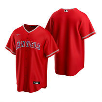 Nike Los Angeles Angels of Anaheim #Blank Red Game Authentic stitched MLB jersey