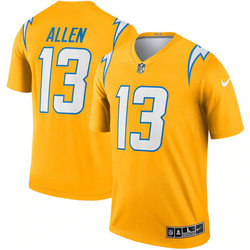 Nike Los Angeles Chargers #13 Keenan Allen Inverted Legend Vapor Untouchable Authentic Stitched NFL jersey