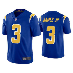 Nike Los Angeles Chargers #3 Derwin James Jr. Royal Blue Vapor Untouchable Authentic Stitched NFL Jersey