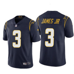 Nike Los Angeles Chargers #3 Derwin James Jr Navy Vapor Untouchable Authentic Stitched NFL Jersey