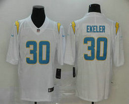 Nike Los Angeles Chargers #30 Austin Ekeler White Vapor Untouchable Authentic Stitched NFL Jersey