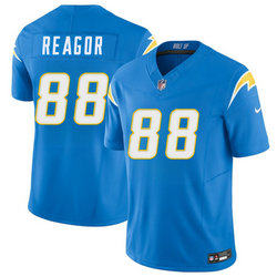 Nike Los Angeles Chargers #88 Jalen Reagor Blue Stitched Jersey