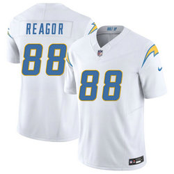 Nike Los Angeles Chargers #88 Jalen Reagor White Stitched Jersey