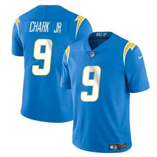 Nike Los Angeles Chargers #9 DJ Chark Jr Blue Vapor Untouchable Football Stitched Jersey
