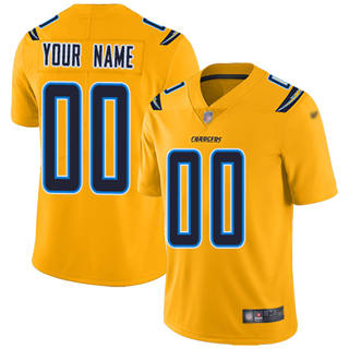 Nike Los Angeles Chargers Customized Inverted Authentic Stitched NFL Jerseys