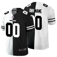 Nike Los Angeles Chargers Customized White and Black Authentic Stitched NFL Jerseys