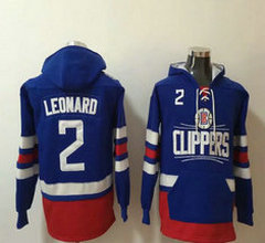 Nike Los Angeles Clippers #2 Kawhi Leonard Stitched Pullover Hoodie
