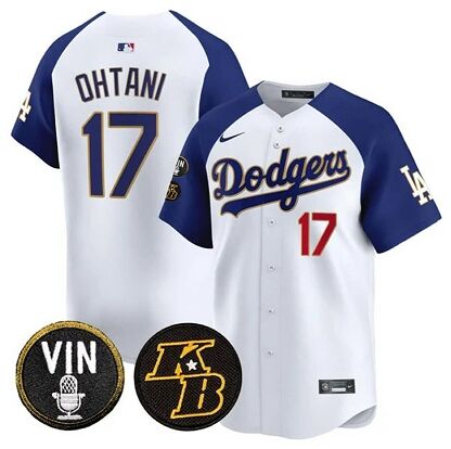 Nike Los Angeles Dodgers #17 Shohei Ohtani White 2025  Stitched MLB Jersey
